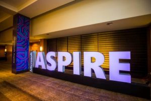 Day 1 of Microsoft's Start Strong event at the Hyatt Regency Bellevue in Bellevue, Wash., Monday, December 2, 2019.  (Photo by Dan DeLong)